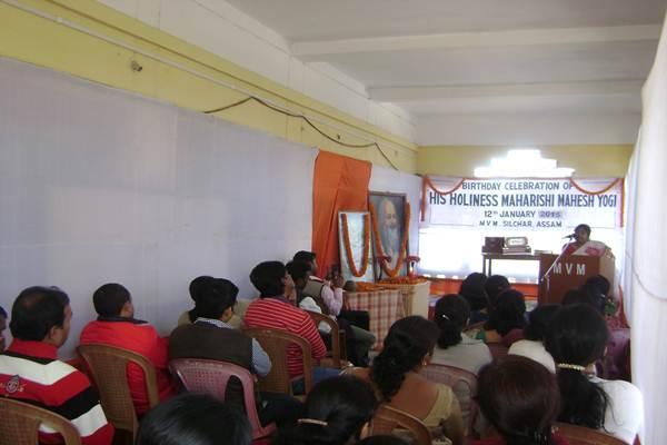 Birthday Celebration Of Holiness Maharishi Mahesh Yogi From MVM Silchar